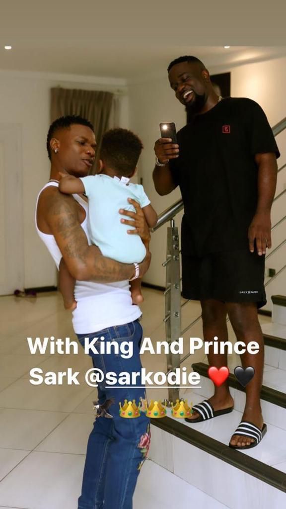 Wizkid and Sarkodie