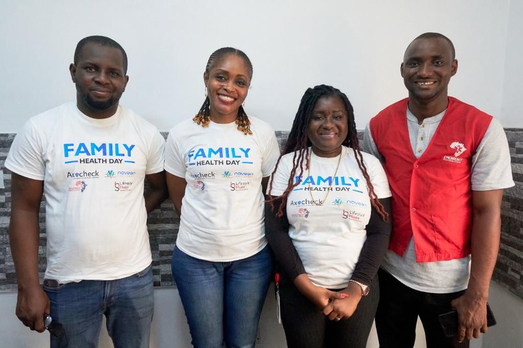 Emergency Response Africa in collaboration with Naveen Healthcare, Axocheck provides free health screening, CPR training In Lagos