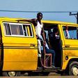 Lagos yellow bus {ripples}