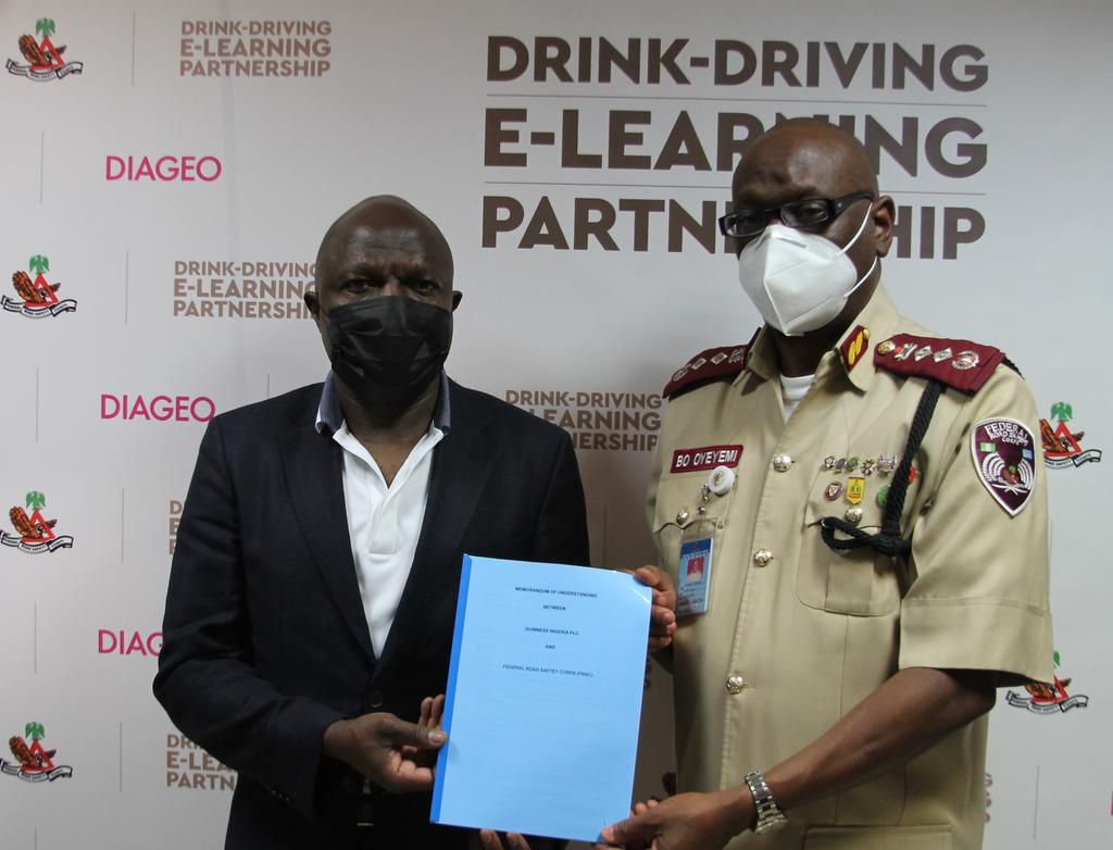 Guinness presents e-learning app to FRSC to tackle drink-driving