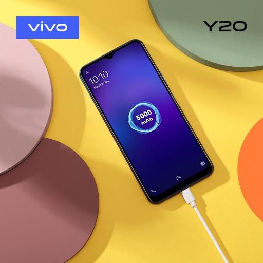 vivo Y20 launches with great design and stronger battery life