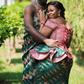 Portia Asare and her husband