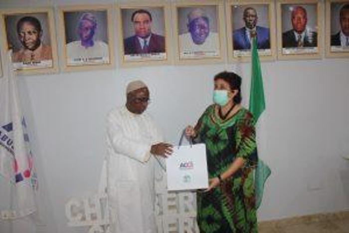 Ambassador of Cuba to Nigeria, Clara Escandell’s courtesy visit to Dr Al-Mujtaba Abubakar, President of Abuja Chamber of Commerce and Industry (ACCI). [NAN]