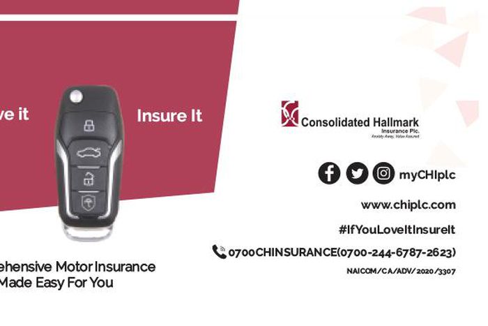 Consolidated Hallmark Insurance Plc kicks off ‘If you love it, Insure it’ media campaign