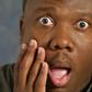 A black man in shock. (Classic105)
