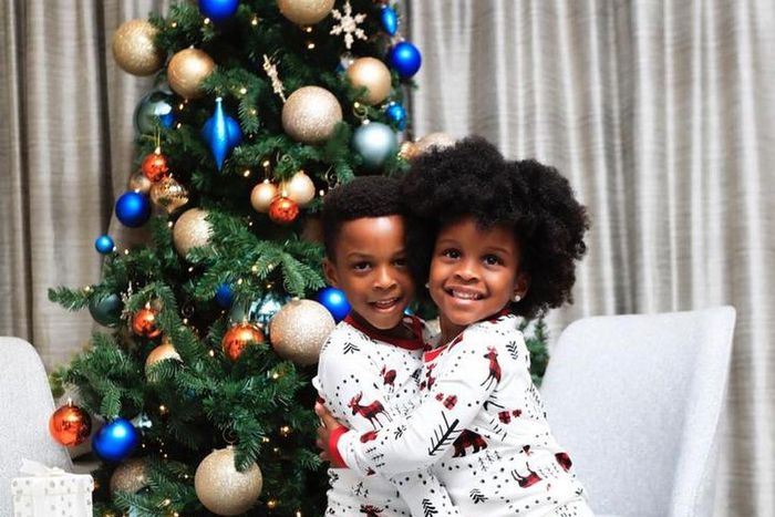 Paul Okoye's twins Nadia and Nathan [Instagram/IamKingRudy]