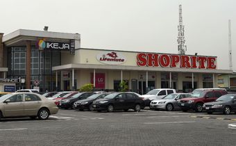A picture shows a store of South African supermarket chain ShopRite in the Ikeja district of Lagos, on March 8, 2016. [Photo credit PIUS UTOMI EKPEI/AFP via Getty Images]