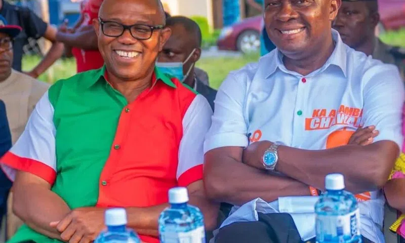 Peter Obi and Valentine Ozigbo