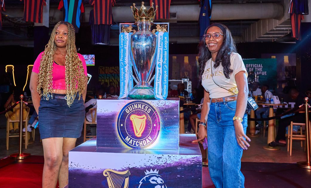 Guinness Nigeria thrills fans with Premier League trophy in Nigeria