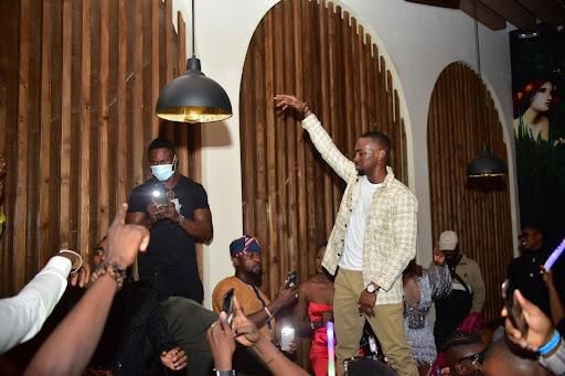 "Shine Ya Eyes" housemates reunion at the TECNOxBBNaija Party