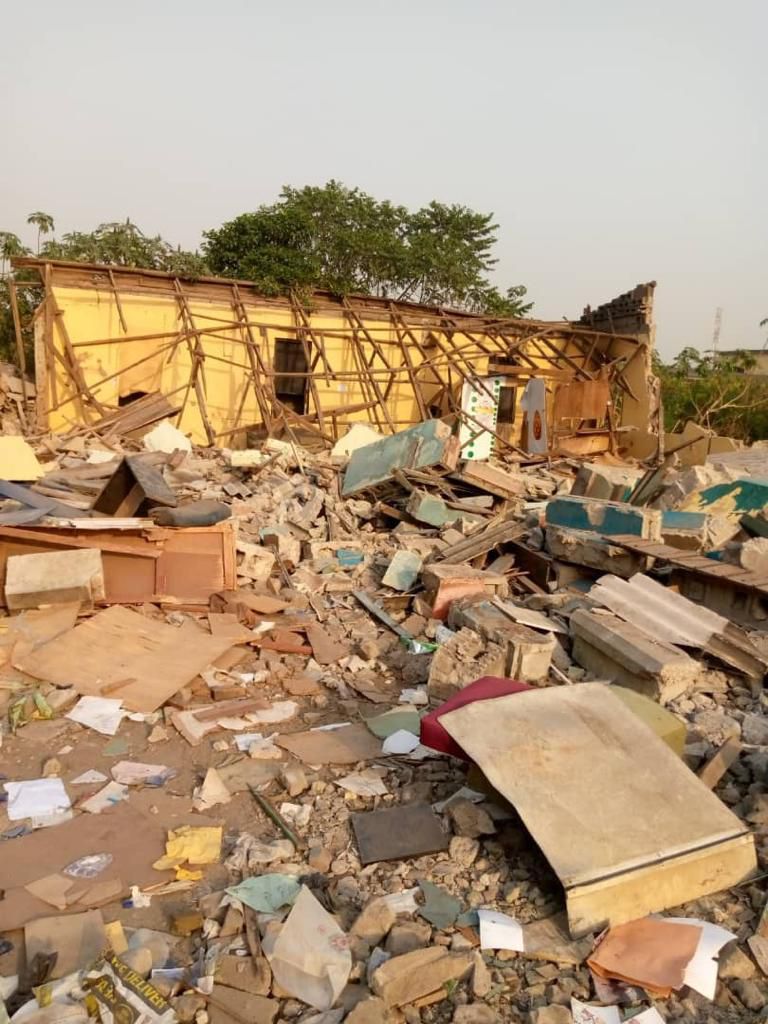 Over 100 businesses displaced by demolition of 1st Industrial Estate in Yaba