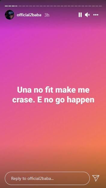 Nigerian music icon 2Face Idibia went on a surprising rant on Instagram.