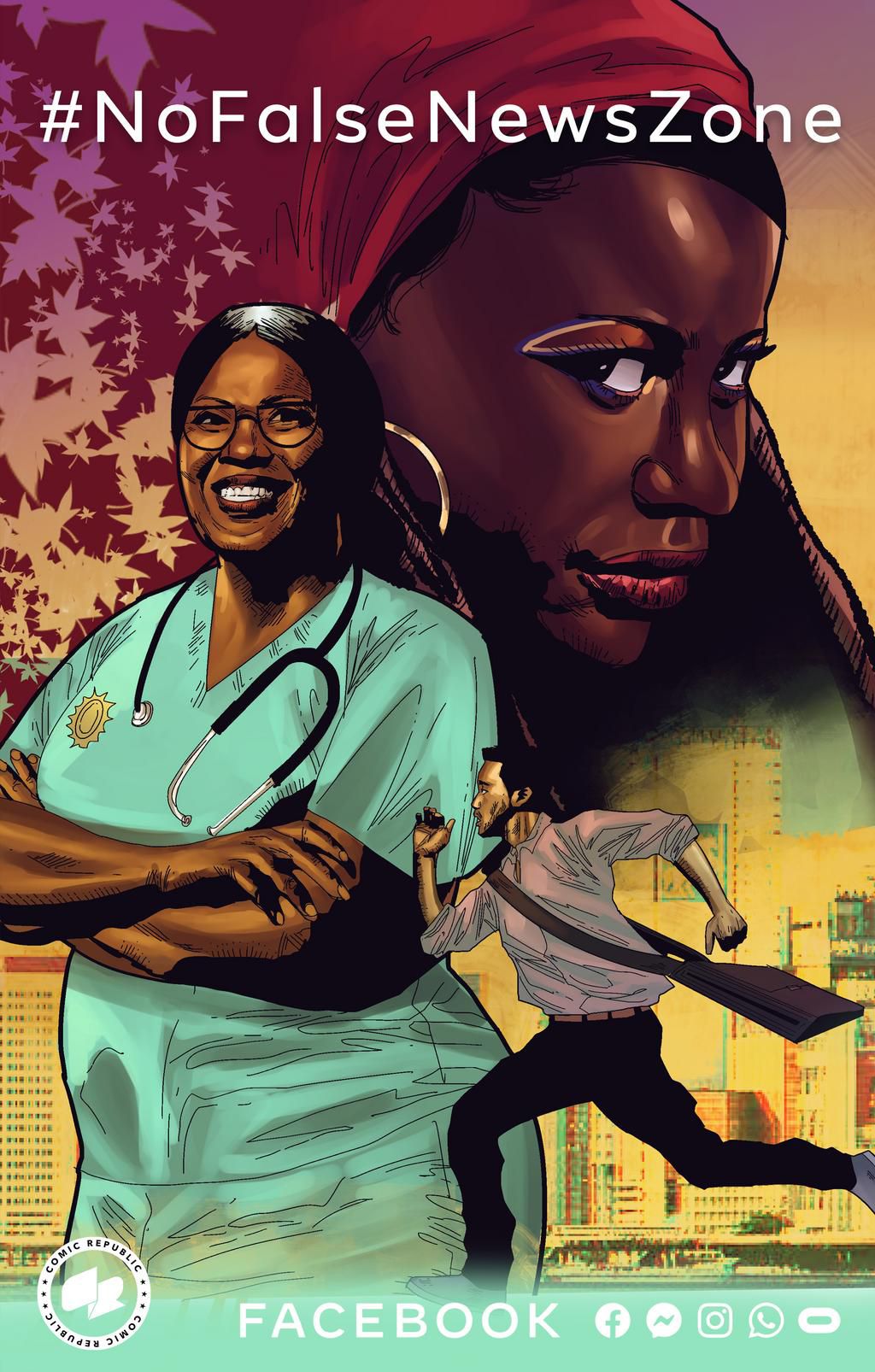 Facebook and Comic Republic release #NoFalseNewsZone comic book series in Nigeria