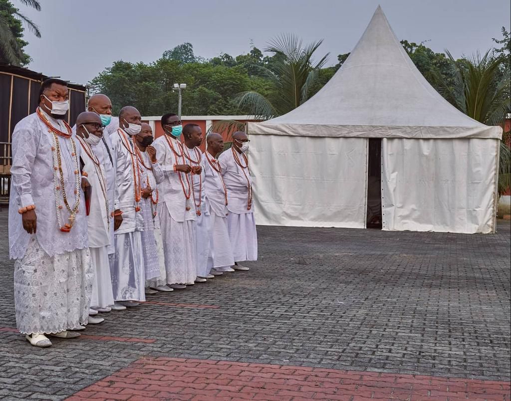 Olu of Warri, Ogiame Atuwatse III hosts inspirational maiden edition of Christmas Carol Service in Warri