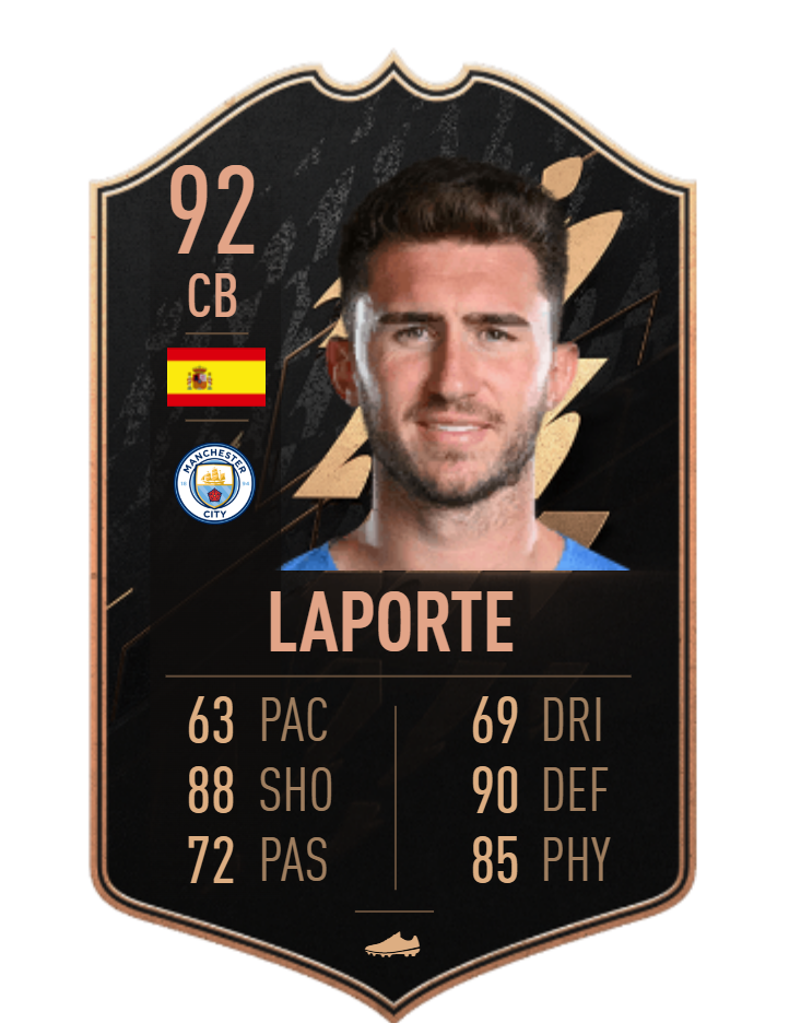 Aymeric Laporte FIFA TOTW Card