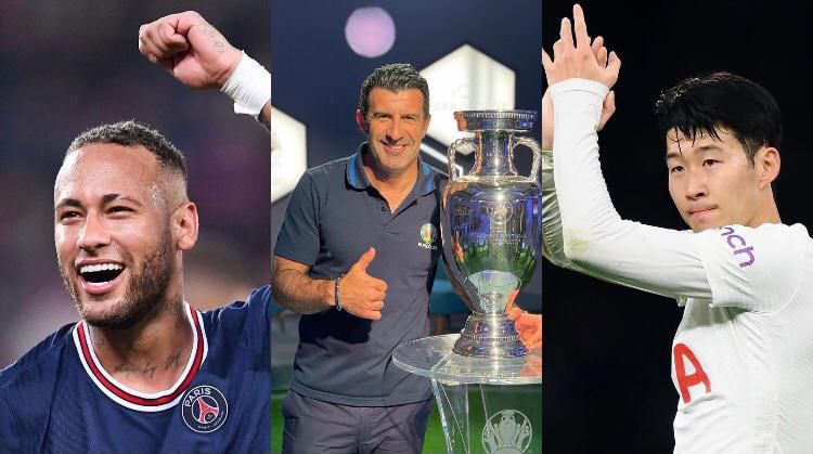 Neymar, Son & Figo (Instagram)