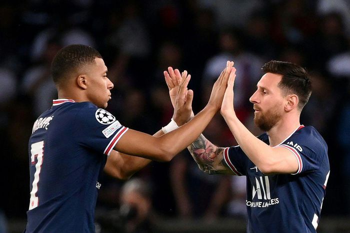 Kylian Mbappe and Lionel Messi led PSG to victory against RB Leipzig in the Champions League in midweek
