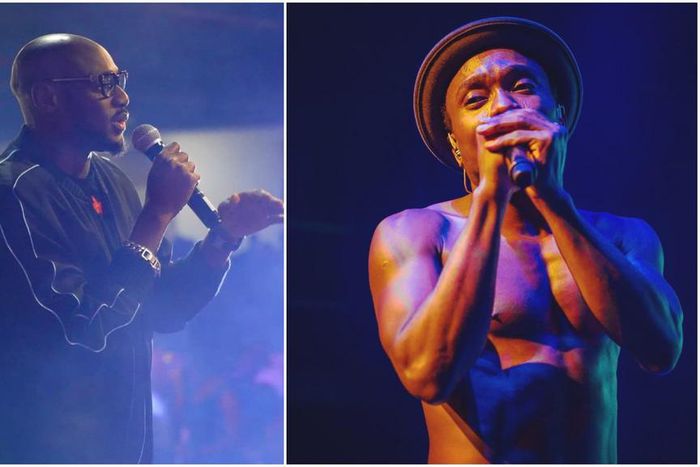 Music icon 2Face Idibia and singer Brymo [Instagram/Official2baba] [Instagram/BrymoOlawale]