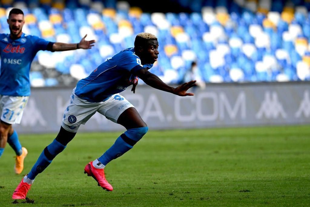 Victor Osimhen scored 10 times in 24 Serie A appearances last season