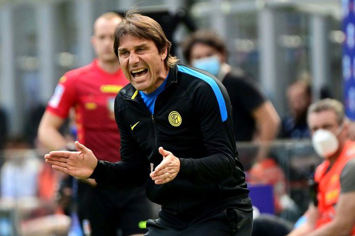 Antonio Conte led Inter Milan to the 2020/21 Serie A title
