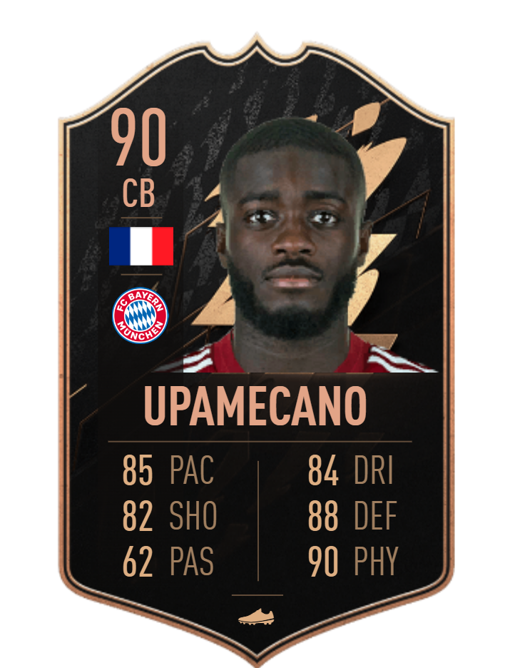 Dayot Upamecano FIFA TOTW Card