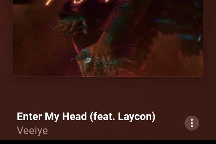 Veeiye's Enter my head (feat Laycon)