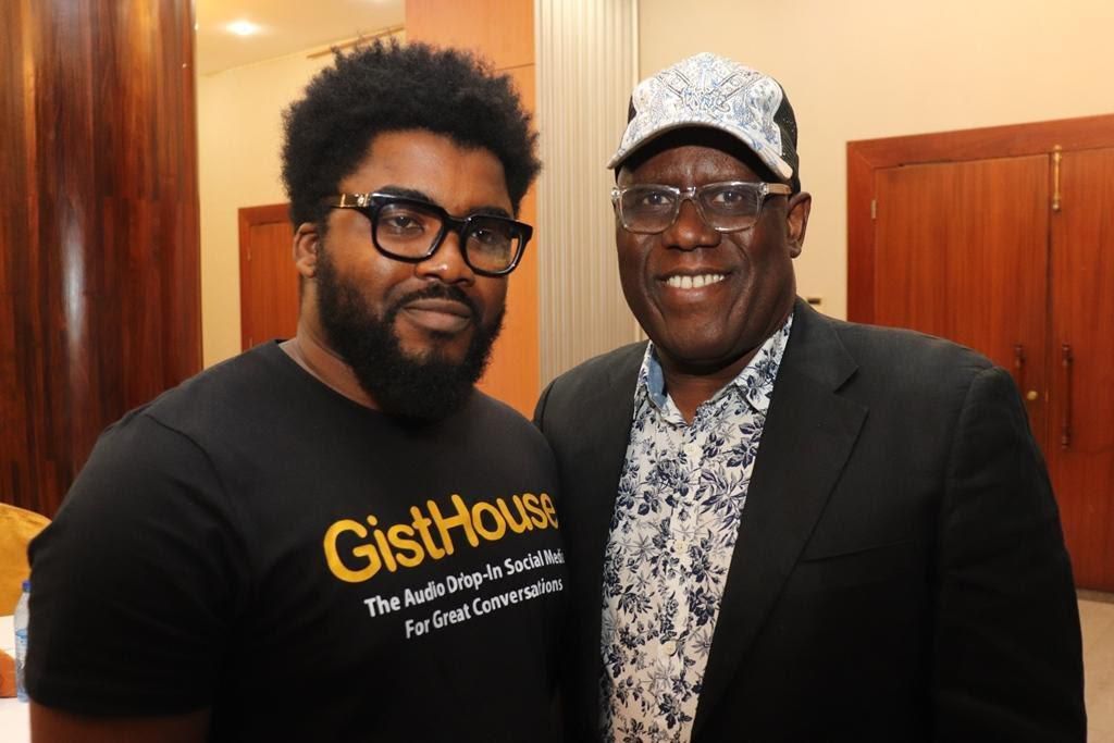 GISTHOUSE launches 1st Afrocentric Audio Conversation App n Lagos withTop influencers In Attendance. (GISTHOUSE)