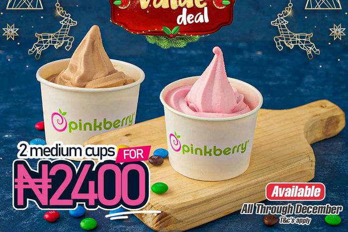 Have a berry Merry Christmas with Pinkberry