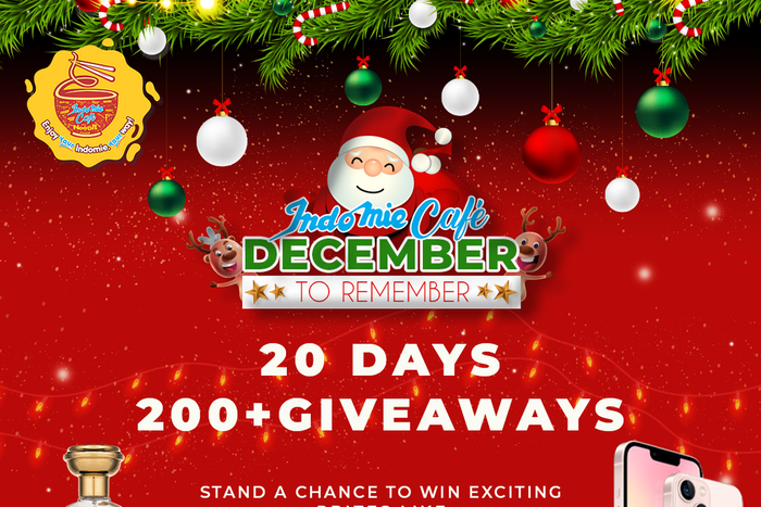 Win an iPhone 13 and more from Indomie Cafe!