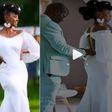 Reactions as bride wears wedding gown made for her by her dad: "Oh wow! That's so beautiful”