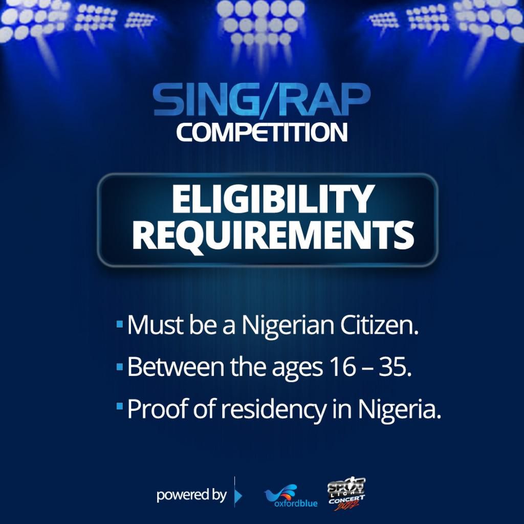 nSpotlight Concert & Award launches Sing/Rap competition for up-and-coming musicians