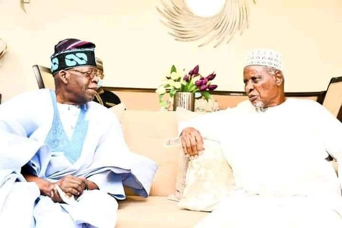 Bola Tinubu and Tanko Yakasai (Punch)