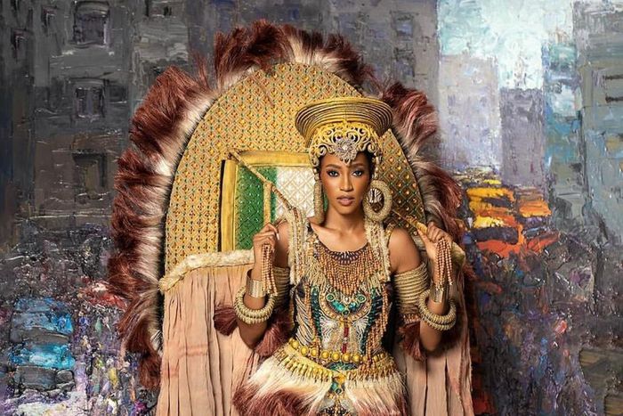 Maristella won the best costume [Instagram/buzzdemissofficiel]