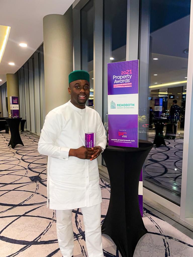 Nigeria's Sanmi Adegoke becomes the first Black recipient of entrepreneur of the year at the UK Property Awards 2021