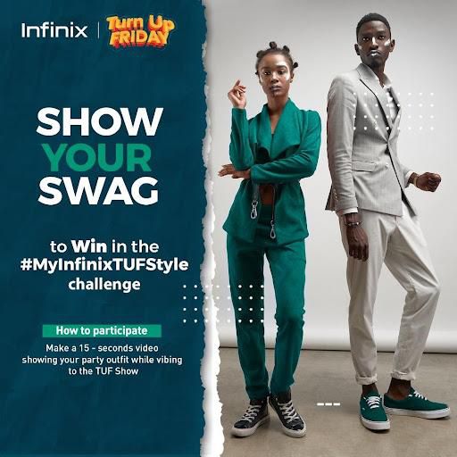 Infinix is sponsoring this year’s edition of the Turn Up Friday Show and dishing out juicy rewards!