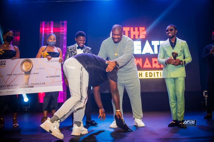 Don Jazzy presents N1m cash prize as Seyi Tinubu is made Patron at the magnificently concluded The Beatz Awards 2021