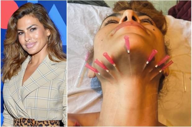 Eva Mendes posted this picture on her IG [pagesix]