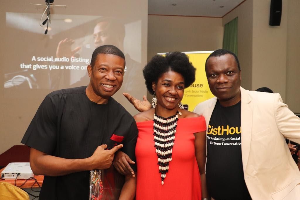 GISTHOUSE launches 1st Afrocentric Audio Conversation App n Lagos withTop influencers In Attendance. (GISTHOUSE)