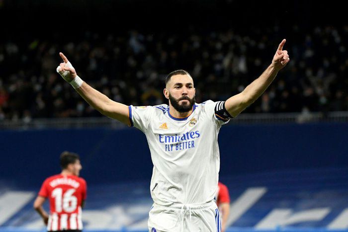 Karim Benzema scored the winner for Real Madrid against Athletic Bilbao in La Liga on Wednesday.