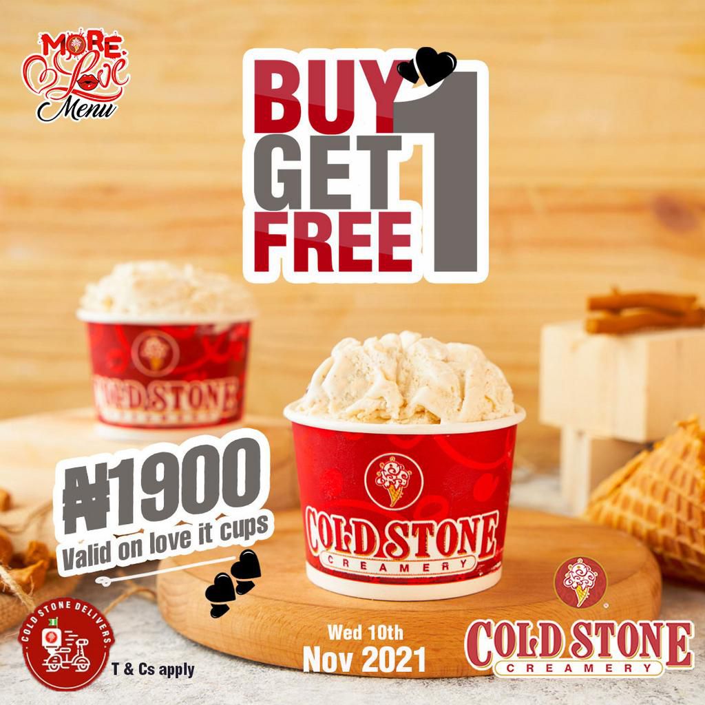 It's a creamtastic November at Cold Stone Creamery