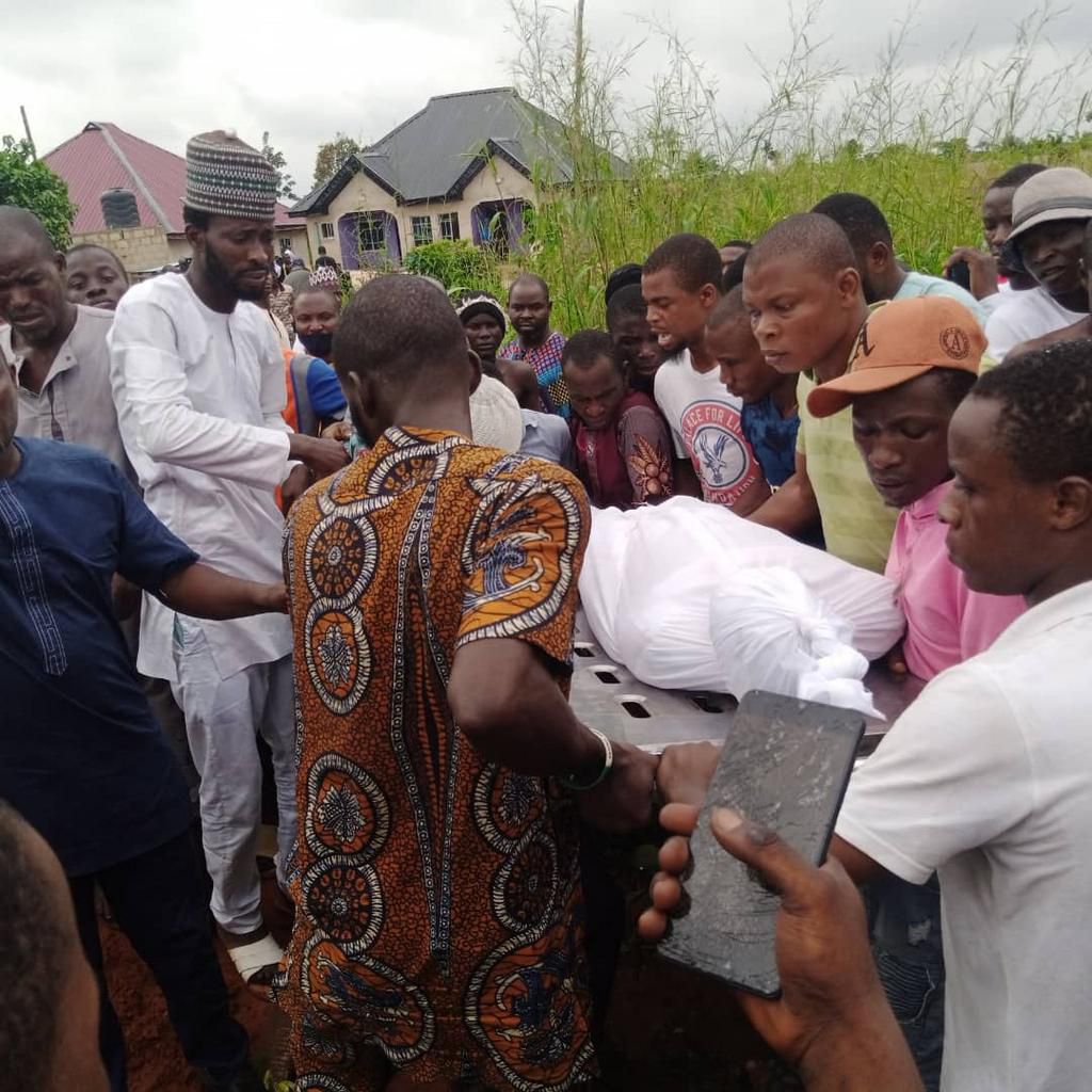 Ahmed Saheed was buried on Saturday, November 2021. (Pulse)