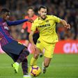 Ousmane Dembele tees up Barcelona's opening goal in Villarreal win