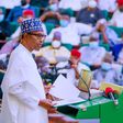 President Muhammadu Buhari presents N16.39trn 2022 Budget proposal to joint session of NASS. [Twitter-Punch]