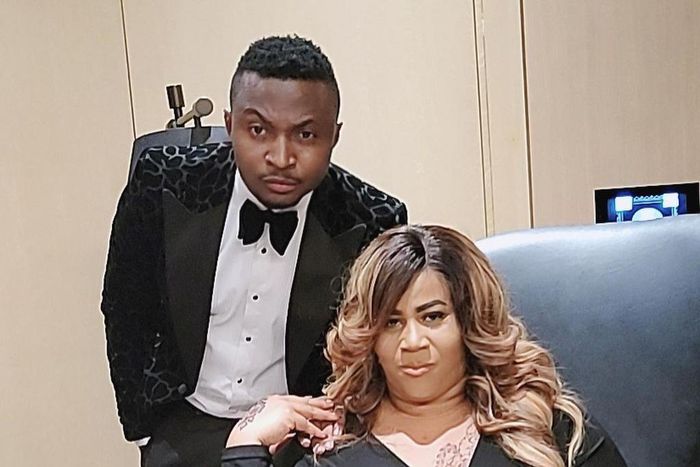 The hosts for the evening Nigerian comedian Funny Bone and actress, Chigurl [Instagram/FunnyBoneOfficial]