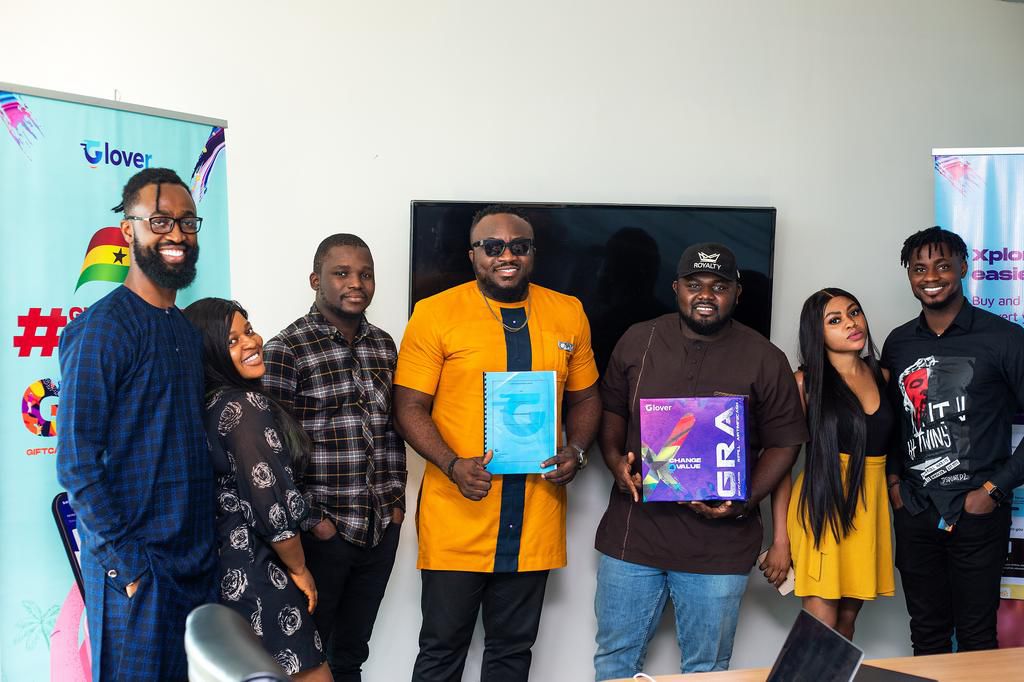 Glover takes Ghana: Kicks off business operations, onboards DKB Ghana, Fella Makafui and 6 other leading Media influencers