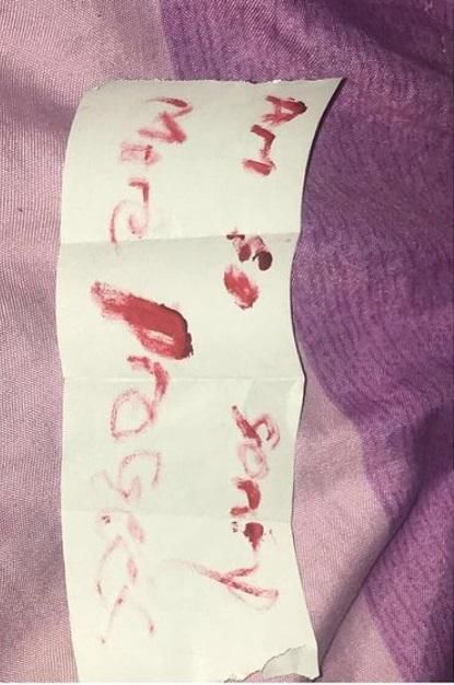 “I’m so sorry, more progress” – Robbers leave apology note after stealing everything in woman’s house