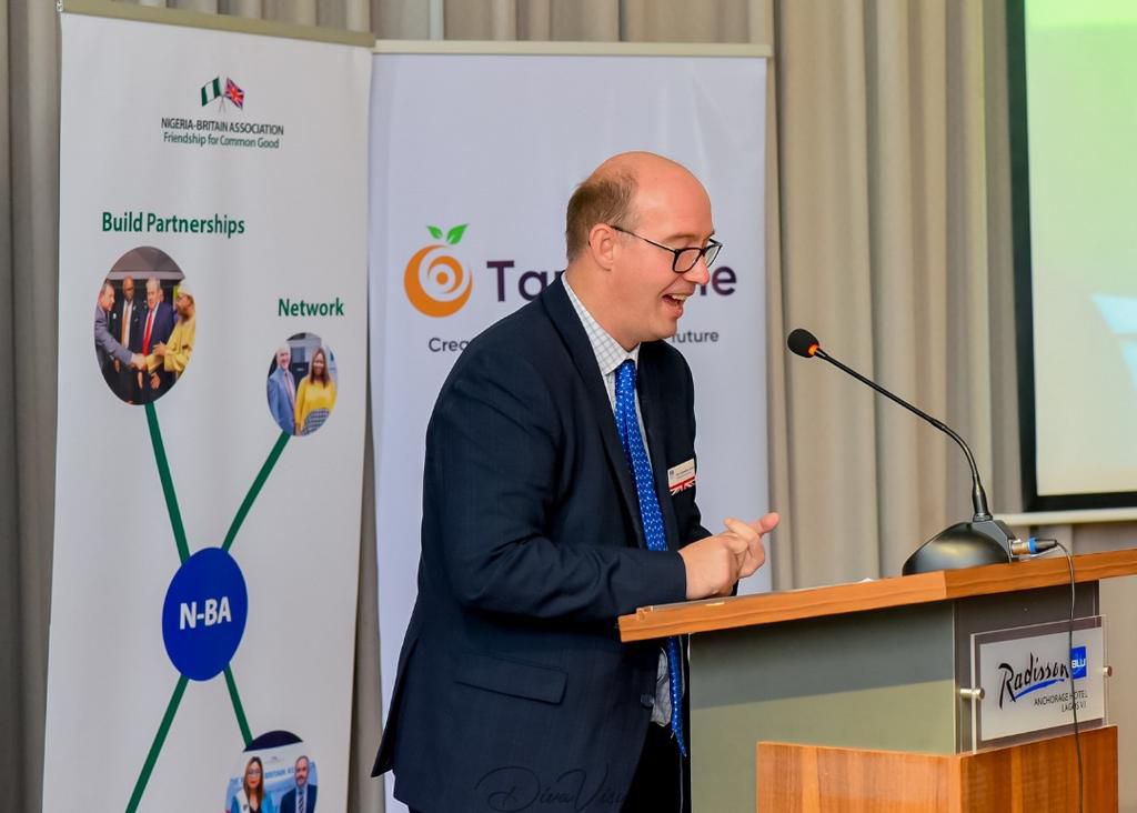 British Deputy High Commissioner, Ben Llewellyn-Jones OBE,.