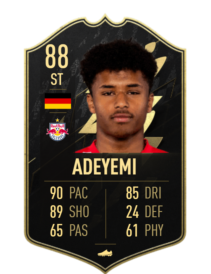 Karim Adeyemi FIFA 22 TOTW Card