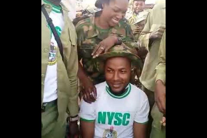 The female soldier had been warned and reprimanded for breaching the extant rule guiding the conduct of military personnel.