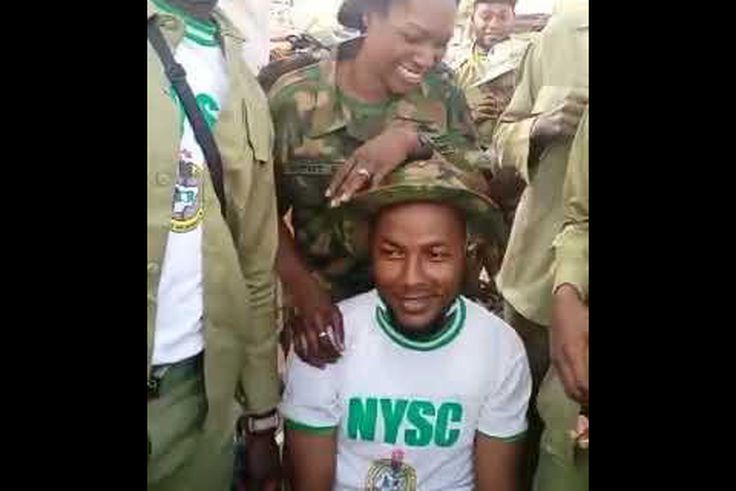 The female soldier had been warned and reprimanded for breaching the extant rule guiding the conduct of military personnel.